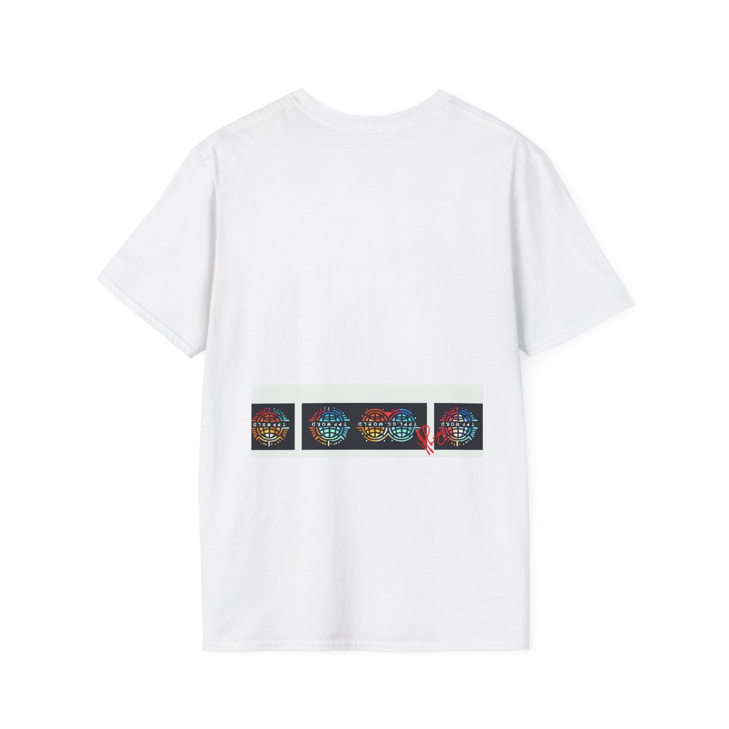 Unique Colorful Tee/T-Shirt - 'TPPG.WORLD' Design'TPPG.WORLD' Design