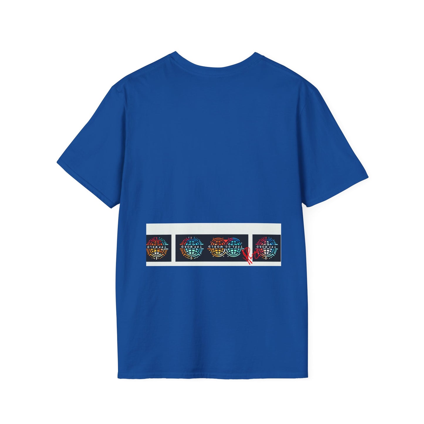 Unique Colorful Tee/T-Shirt - 'TPPG.WORLD' Design'TPPG.WORLD' Design