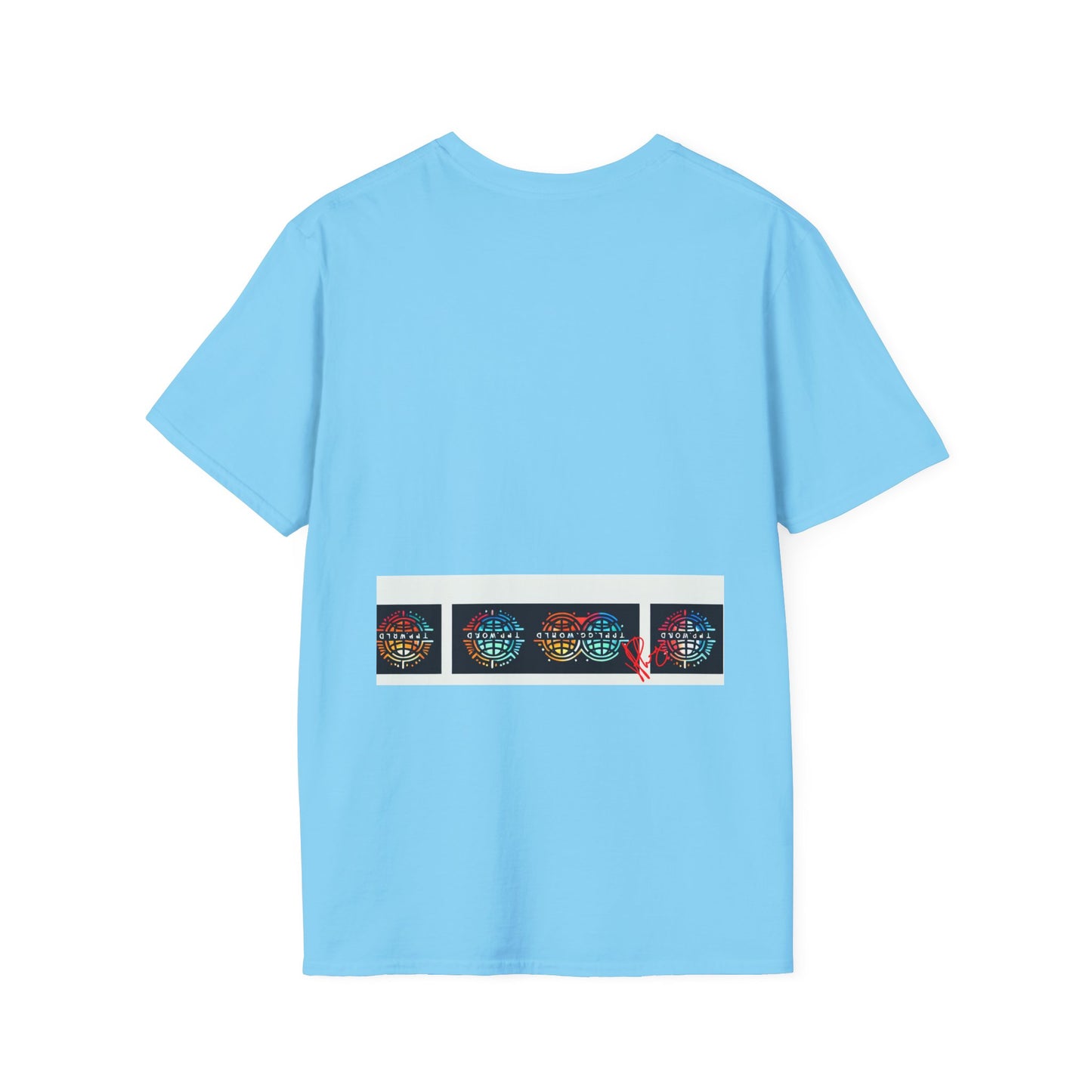 Unique Colorful Tee/T-Shirt - 'TPPG.WORLD' Design'TPPG.WORLD' Design