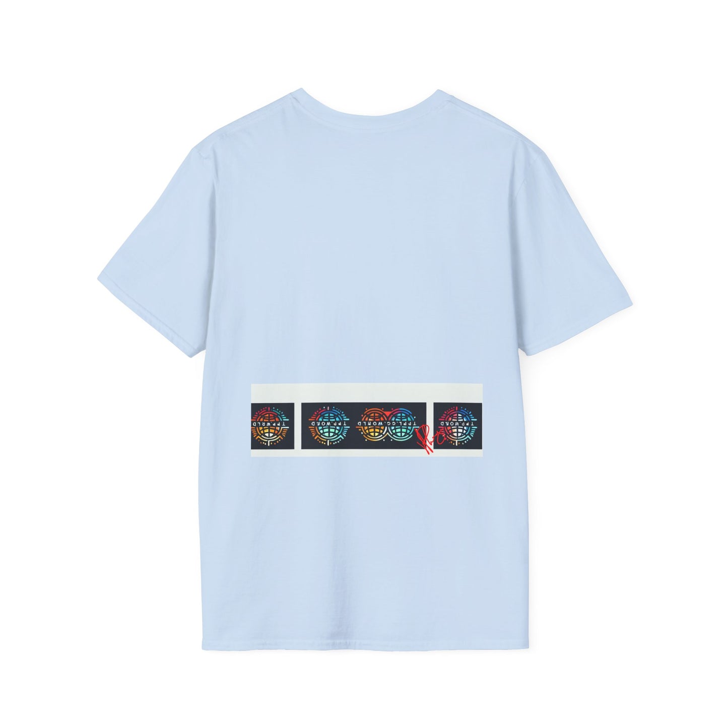 Unique Colorful Tee/T-Shirt - 'TPPG.WORLD' Design'TPPG.WORLD' Design