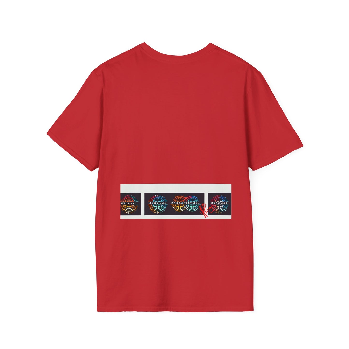 Unique Colorful Tee/T-Shirt - 'TPPG.WORLD' Design'TPPG.WORLD' Design