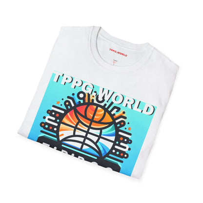 Unique Colorful Tee/T-Shirt - 'TPPG.WORLD' Design'TPPG.WORLD' Design