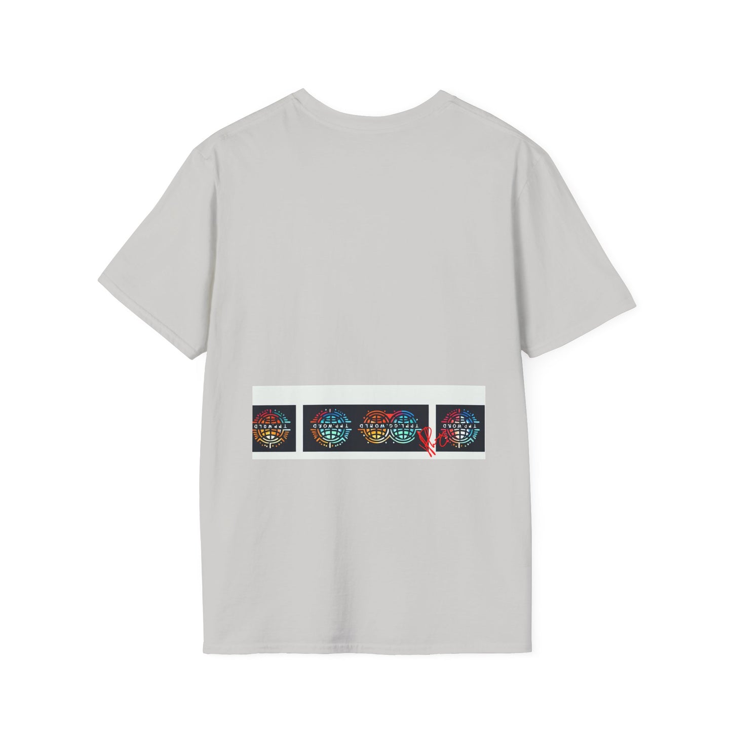 Unique Colorful Tee/T-Shirt - 'TPPG.WORLD' Design'TPPG.WORLD' Design