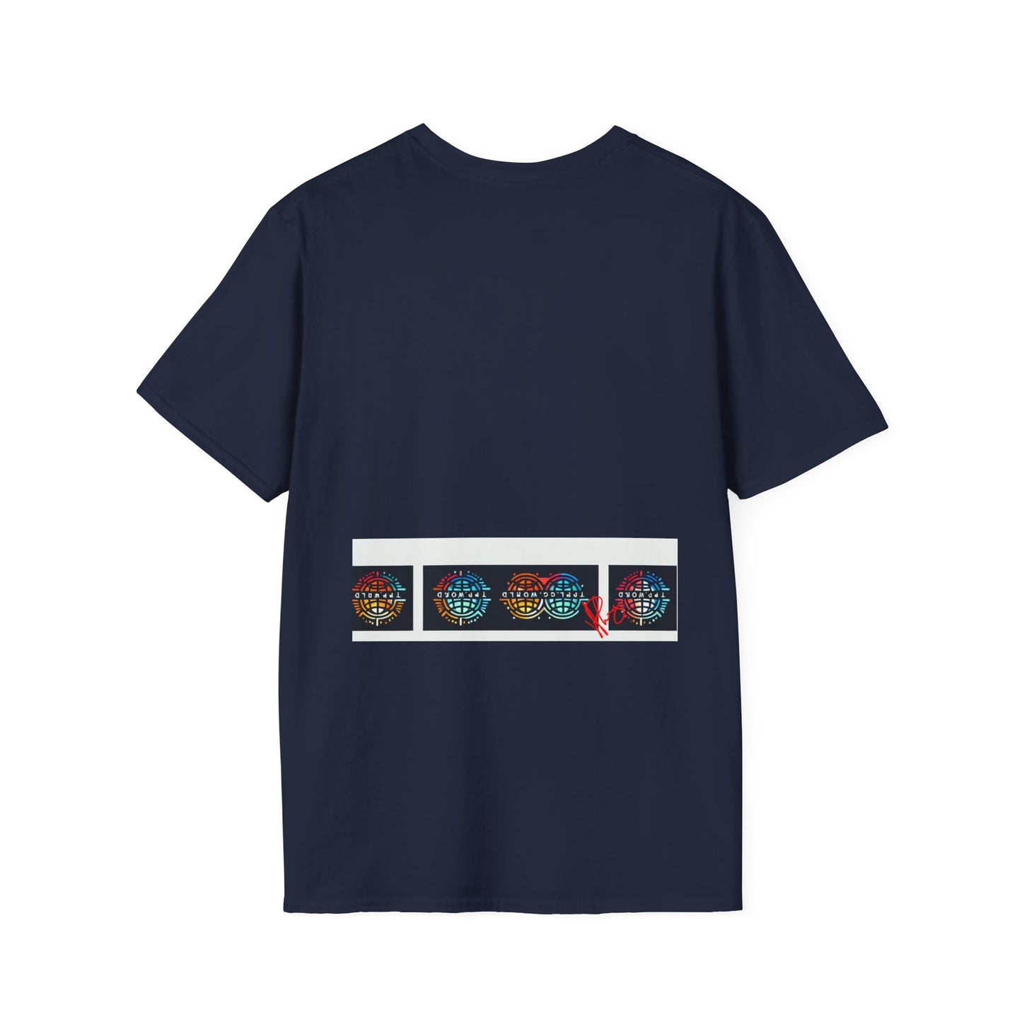 Unique Colorful Tee/T-Shirt - 'TPPG.WORLD' Design'TPPG.WORLD' Design