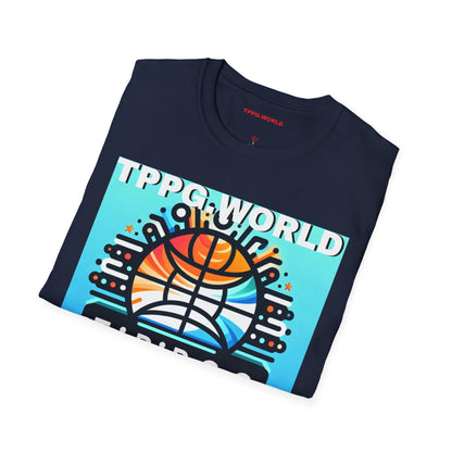 Unique Colorful Tee/T-Shirt - 'TPPG.WORLD' Design'TPPG.WORLD' Design