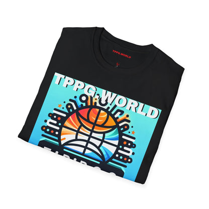 Unique Colorful Tee/T-Shirt - 'TPPG.WORLD' Design'TPPG.WORLD' Design