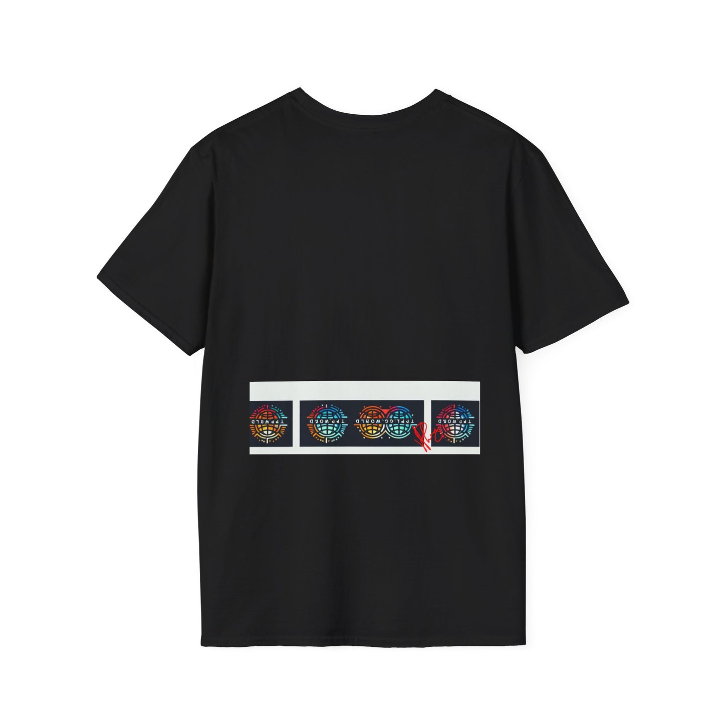Unique Colorful Tee/T-Shirt - 'TPPG.WORLD' Design'TPPG.WORLD' Design